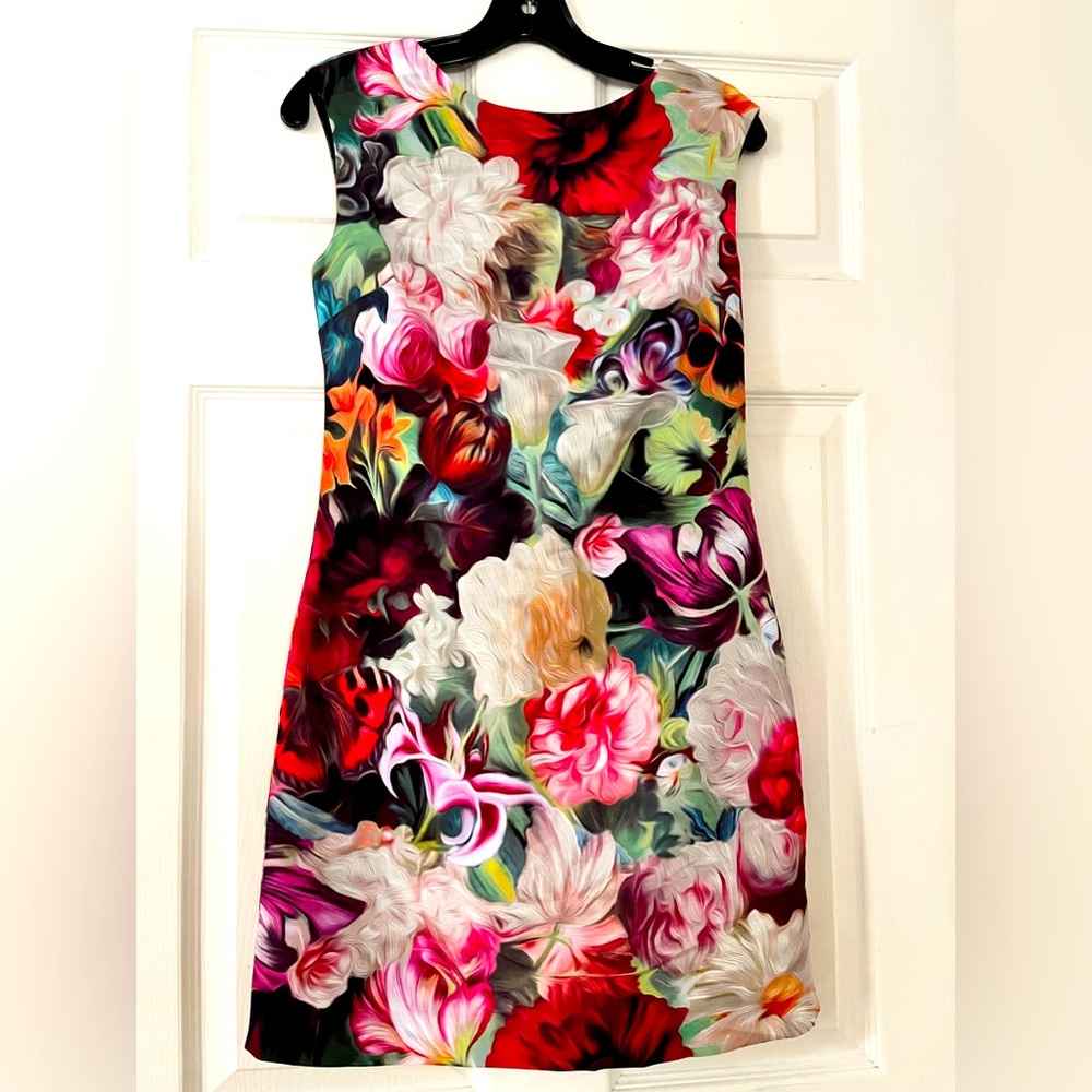 Ted Baker Floral Sleeveless Shift Dress